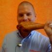 Rob Enjoys a Manly Man Smoked Turkey Leg
