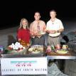 Sarah K. Broadcasting Live with Local Chefs